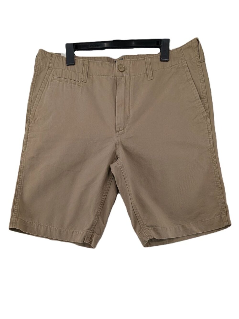 Gap Shorts Mens Sz 36 Straight Khaki Weekend FF Sho 100% Cotton Pockets NEW NWT